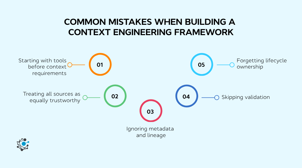 Common Mistakes When Building a Context Engineering Framework
