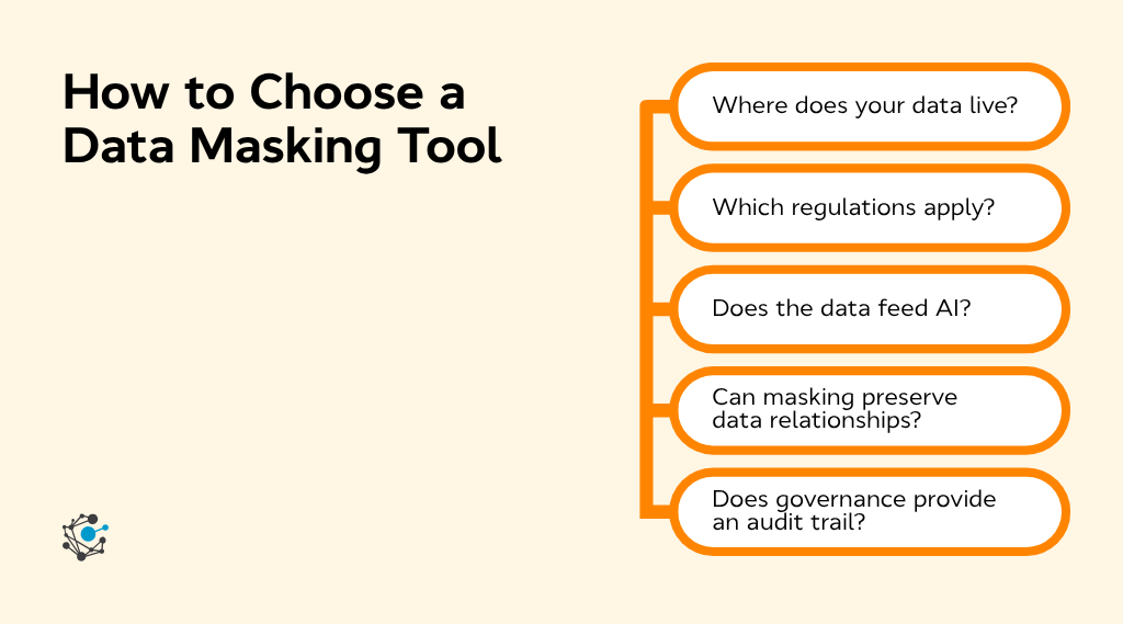 How to choose the right data masking tool