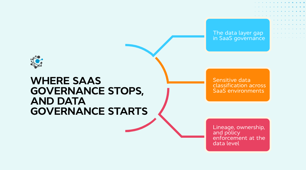 Where SaaS governance stops, and data governance starts