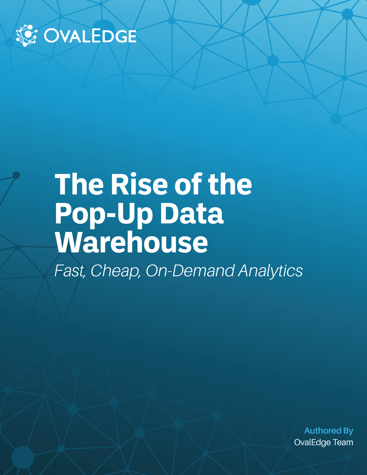 Pop-Up Whitepaper OvalEdges Comprehensive Data Quality Cover