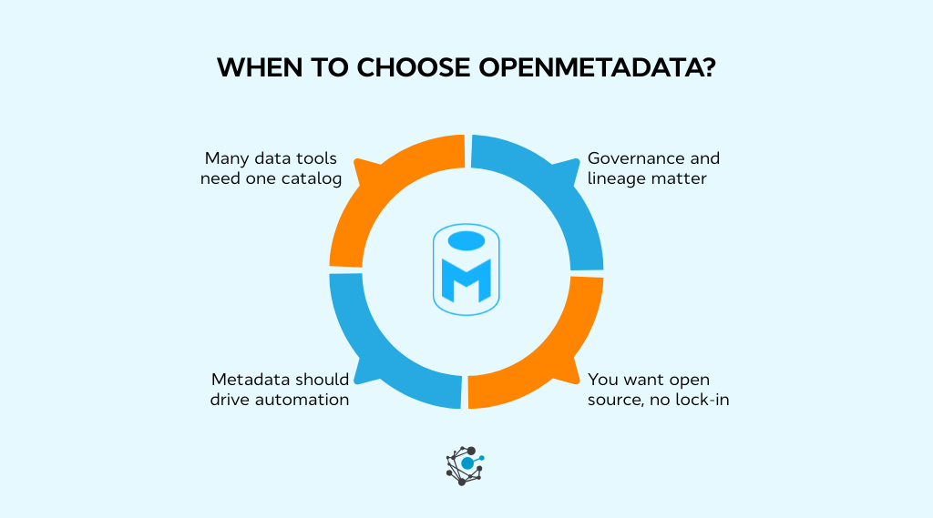 When to choose OpenMetadata