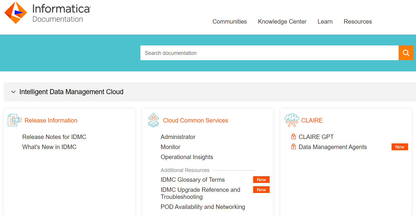 Informatica Homepage
