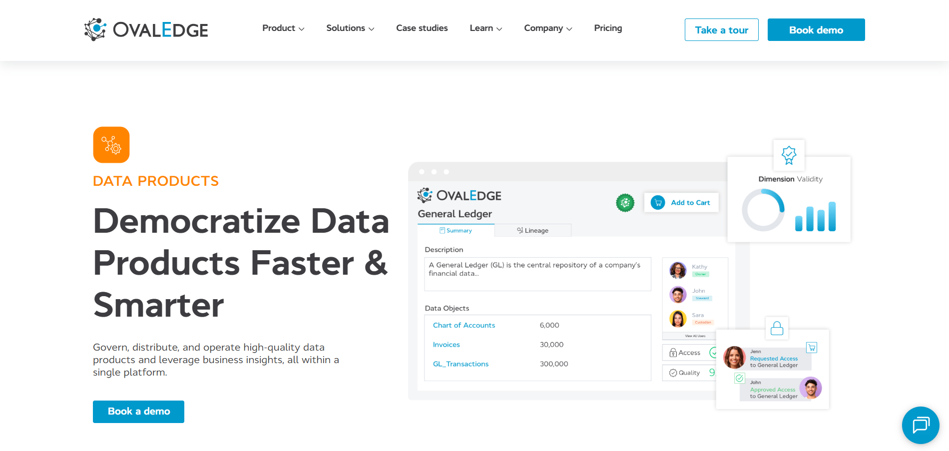 Ovaledge homepage screenshots
