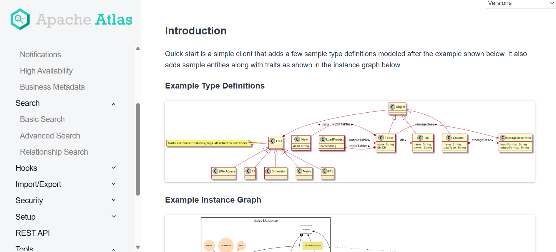 Apache Atlas homepage