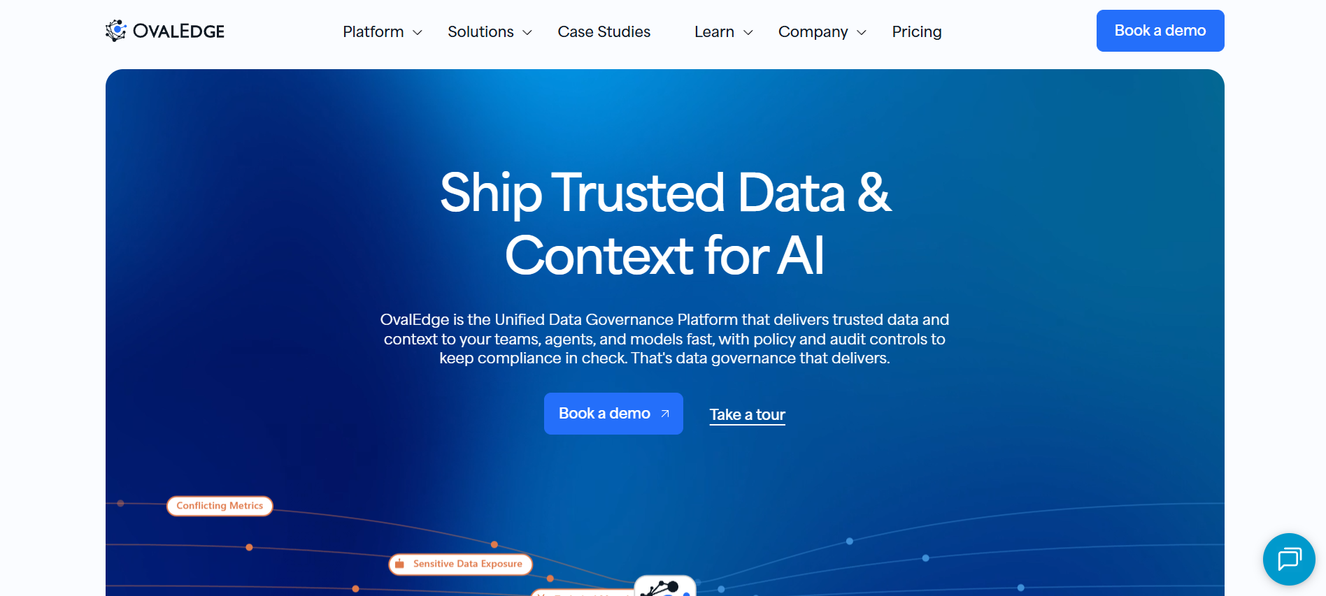 OvalEdge homepage