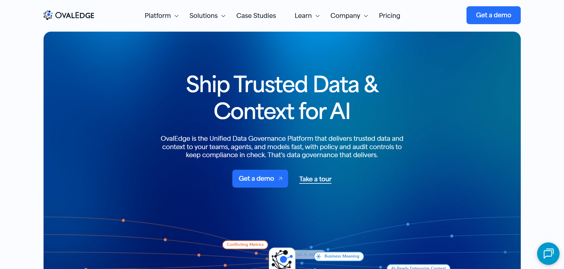 OvalEdge homepage