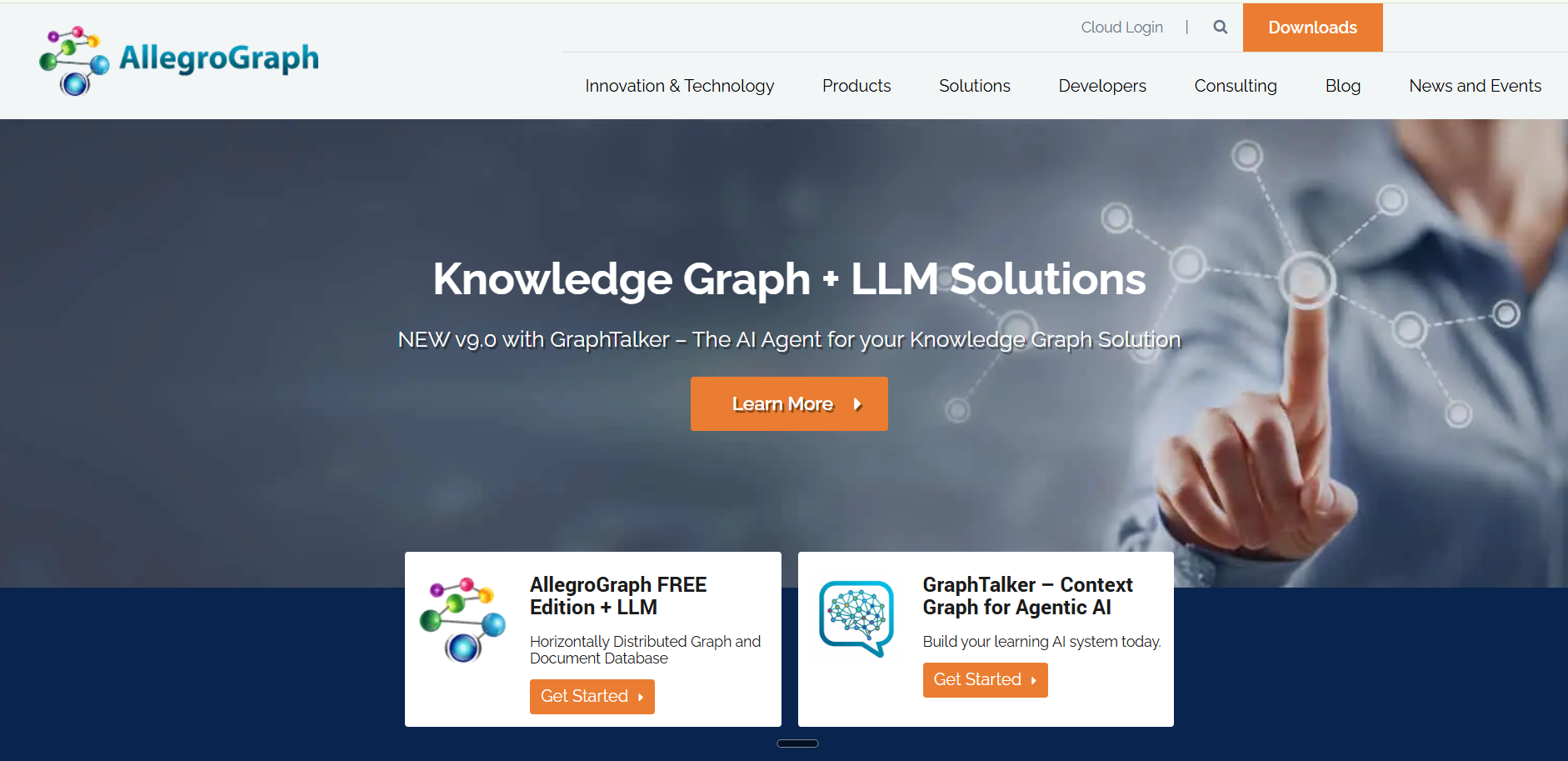 AllegroGraph homepage