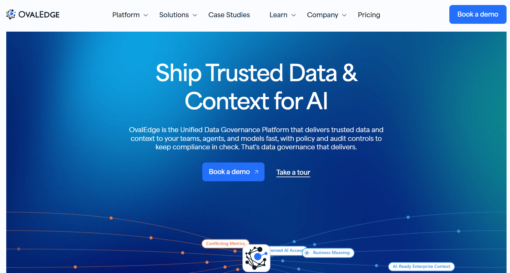 OvalEdge homepage