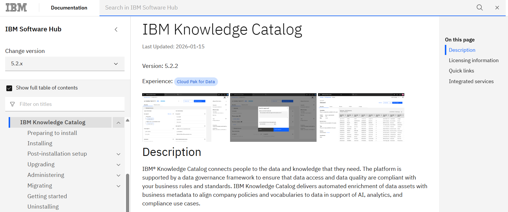 IBM's Watson Knowledge Catalog