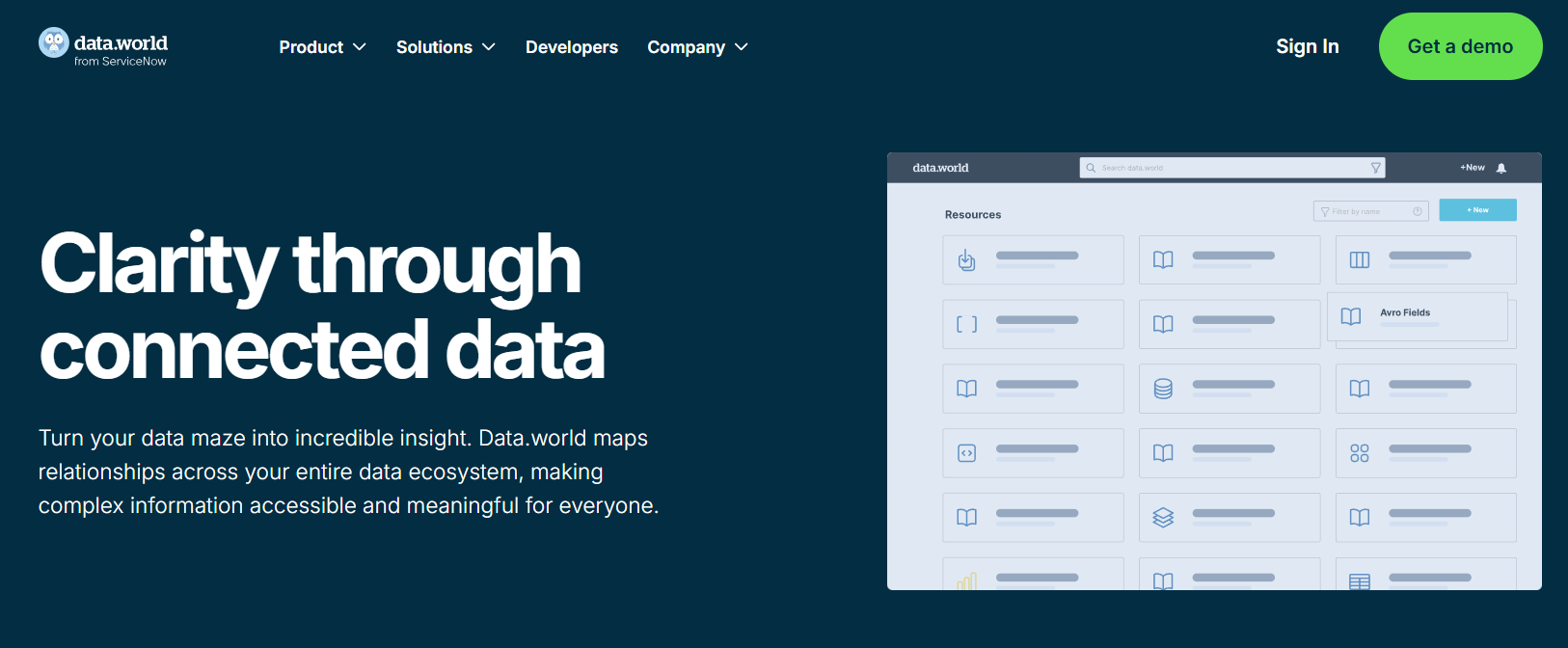 data.world homepage
