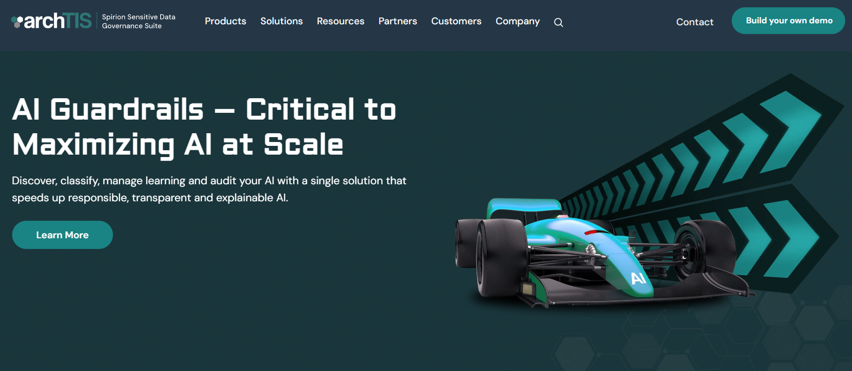 Spirion homepage