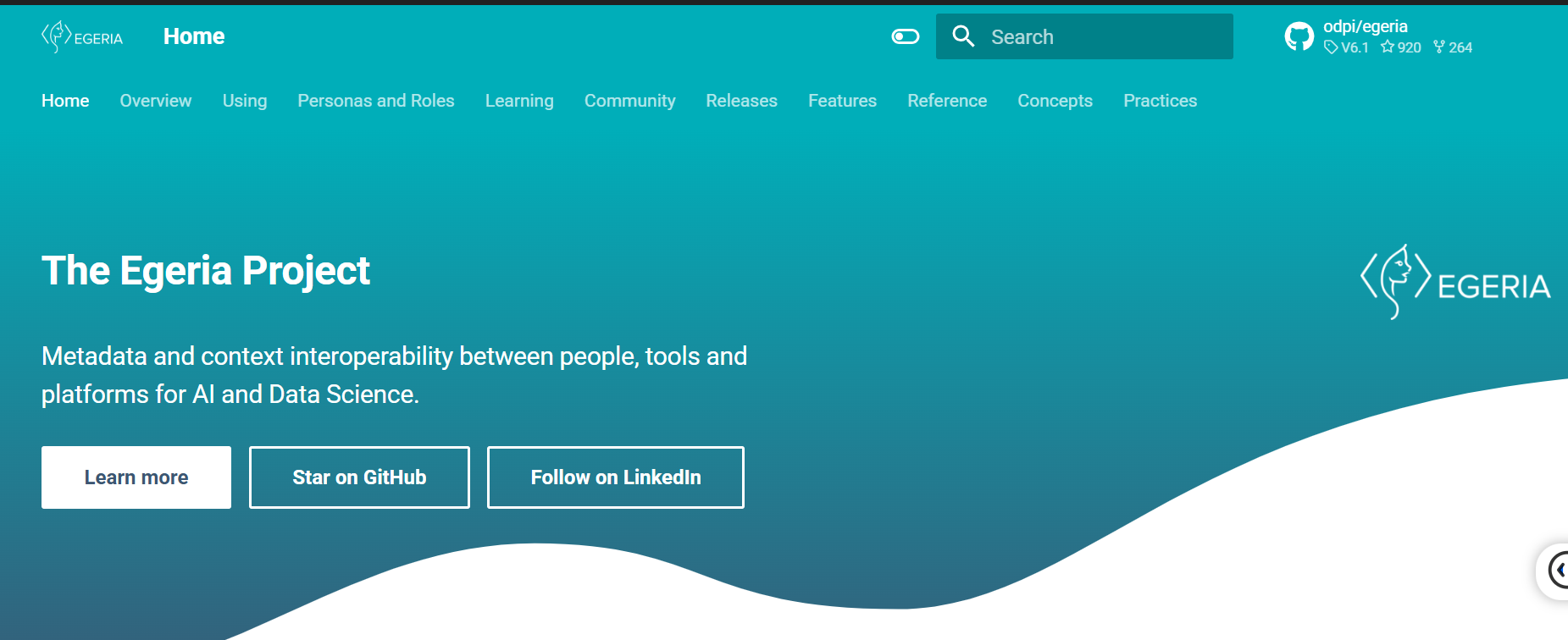 Egeria homepage