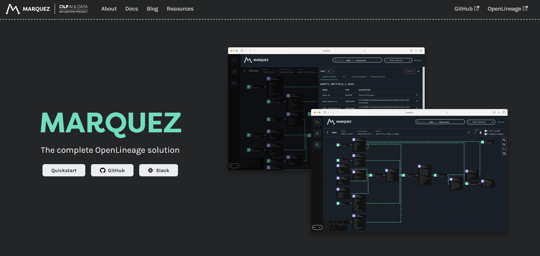 Marquez homepage