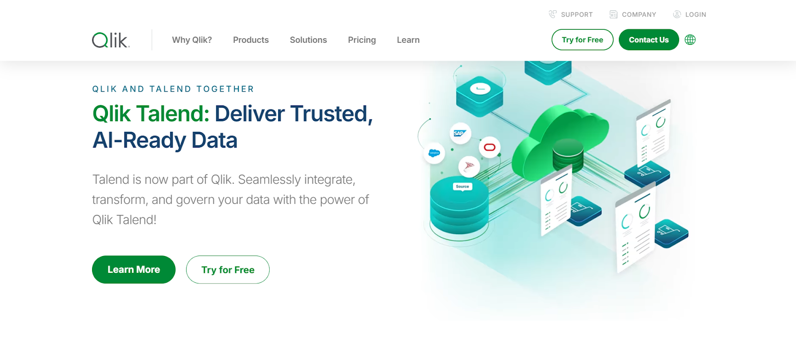 Talend Homepage