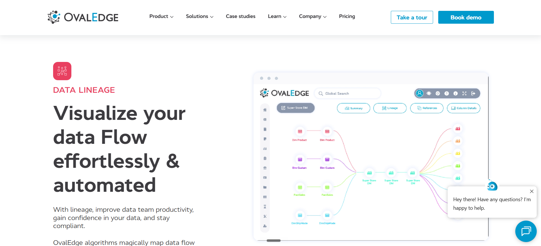 OvalEdge homepage