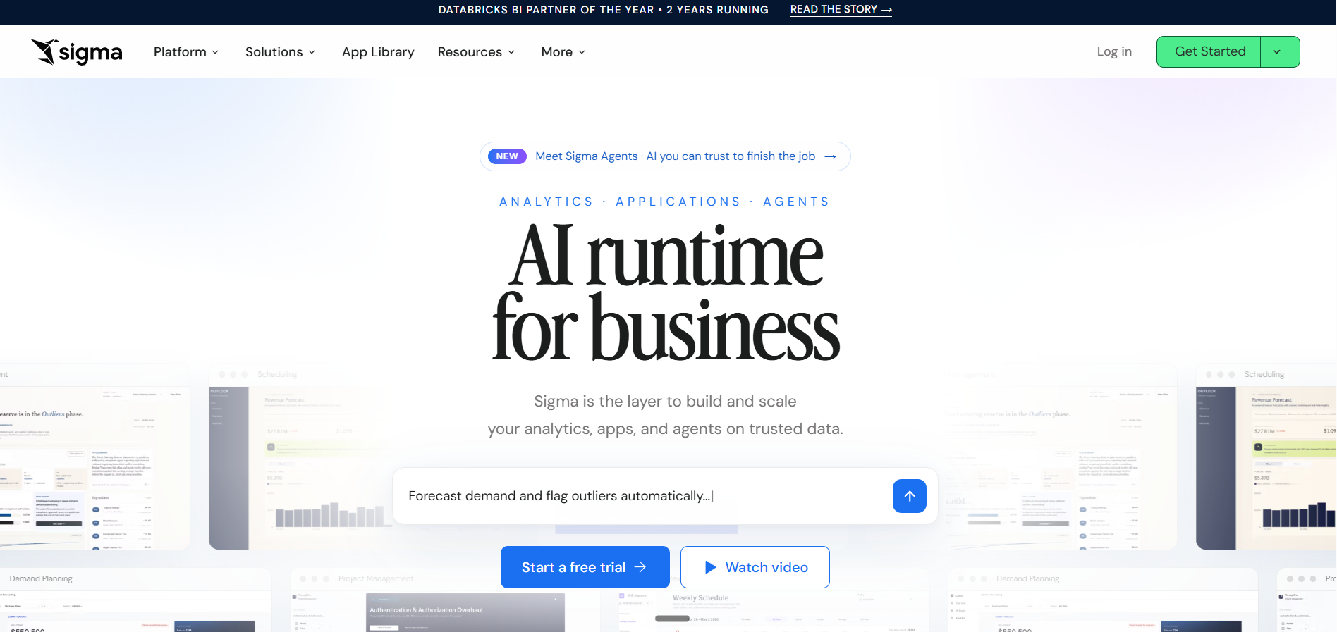 Sigma homepage