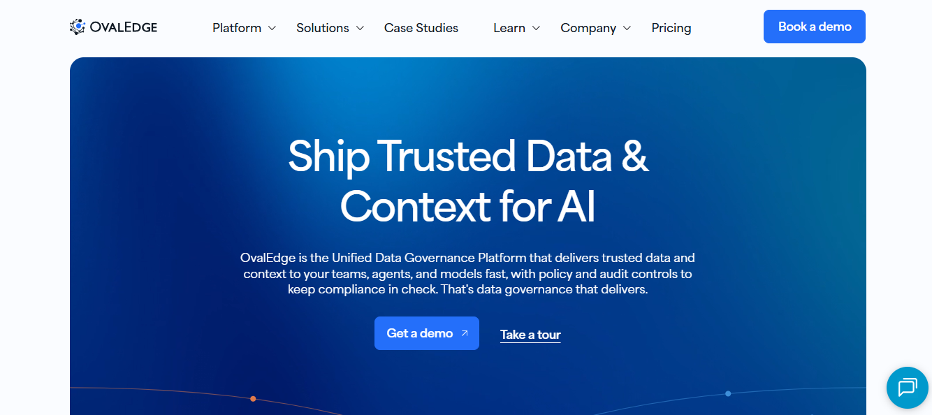 OvalEdge homepage