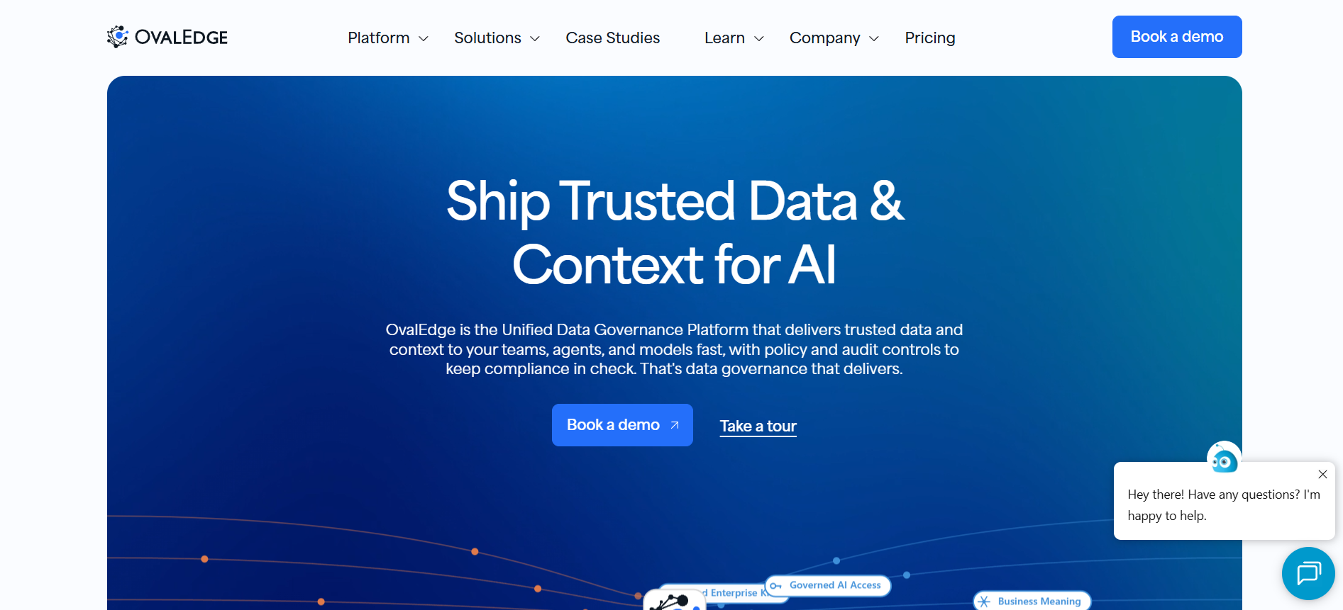 OvalEdge homepage