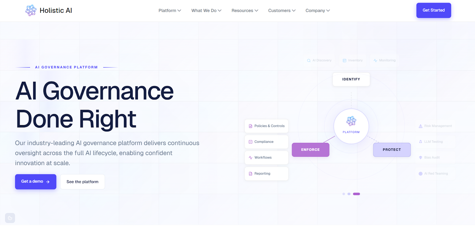 Holistic AI homepage