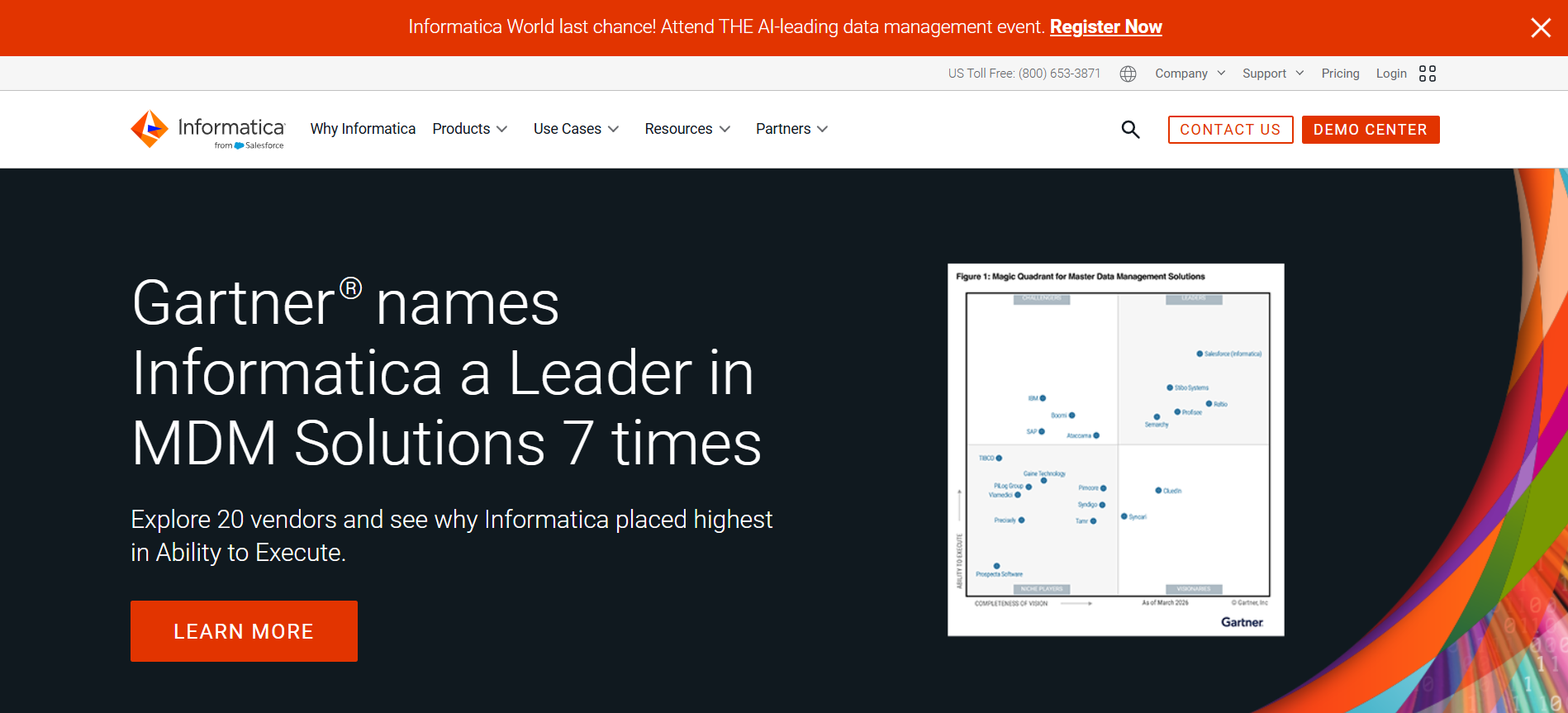 Informatica homepage