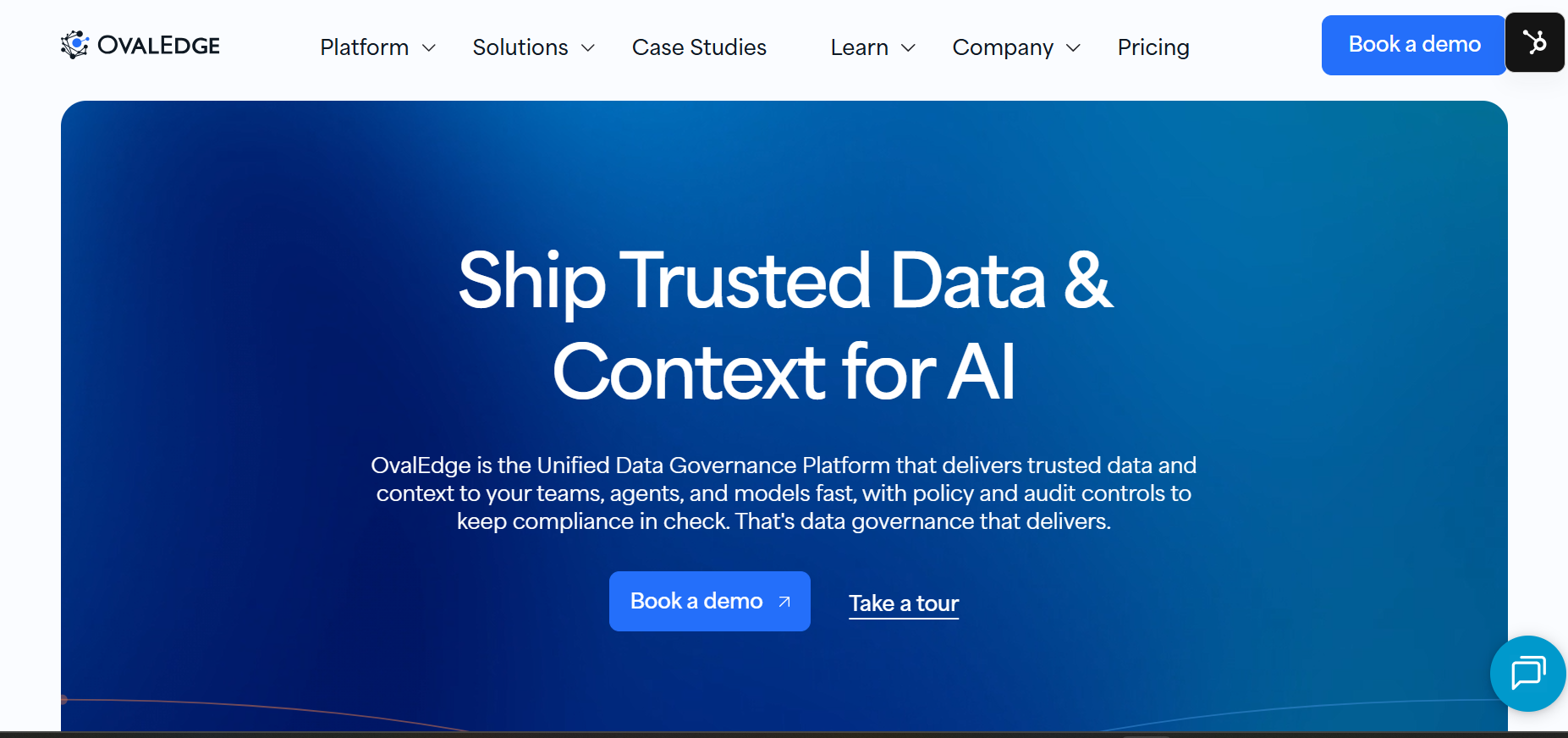 OvalEdge homepage