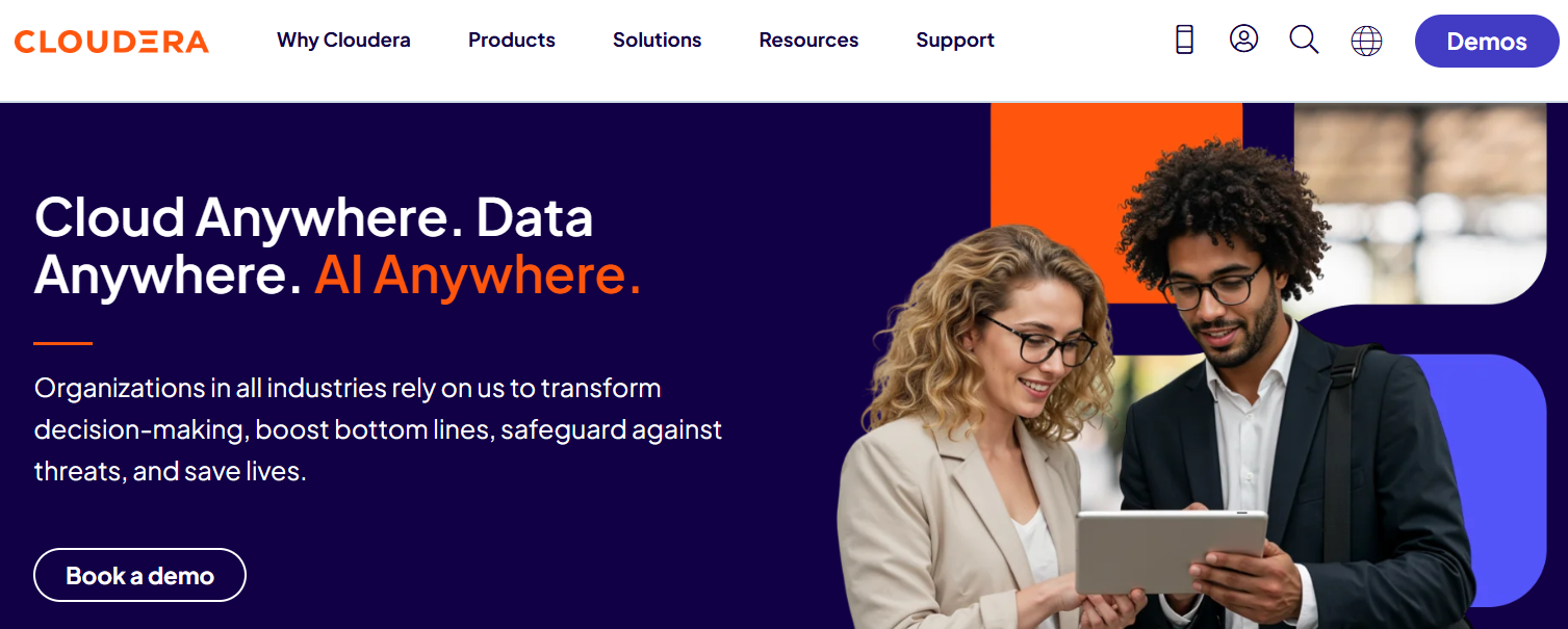 Cloudera Data Lineage (formerly Octopai) homepage