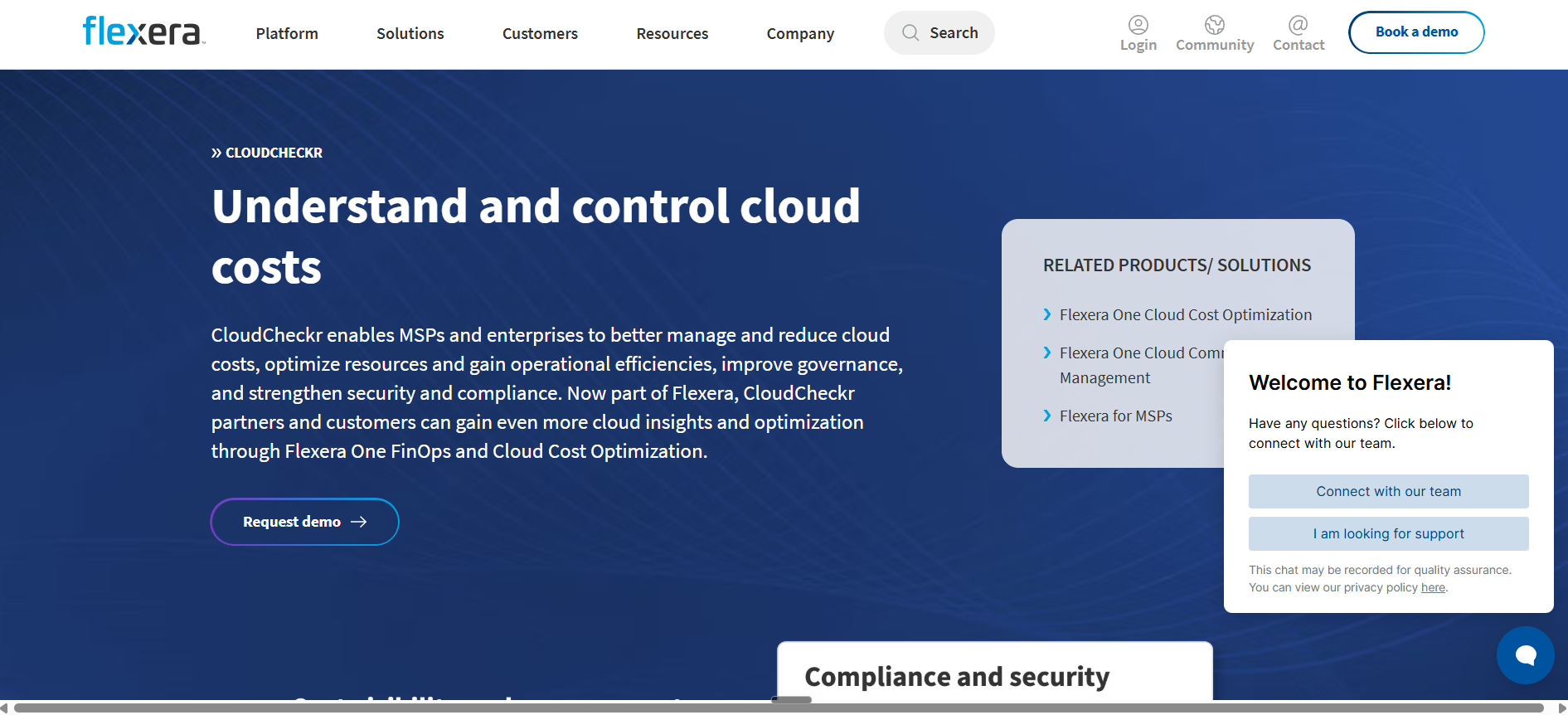 CloudCheckr (Spot by NetApp) homepage