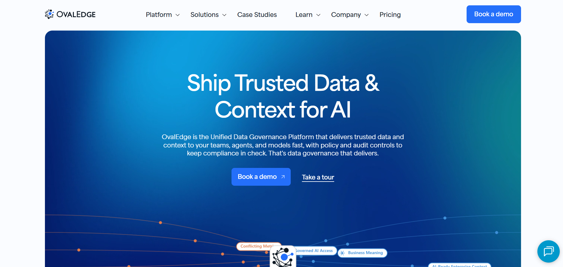 OvalEdge homepage