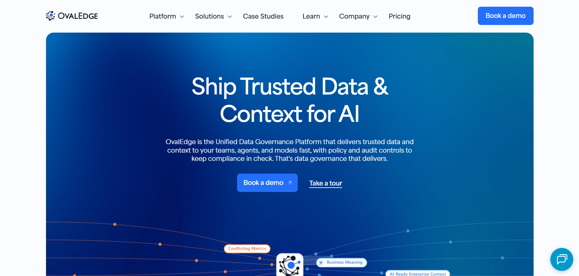 OvalEdge homepage