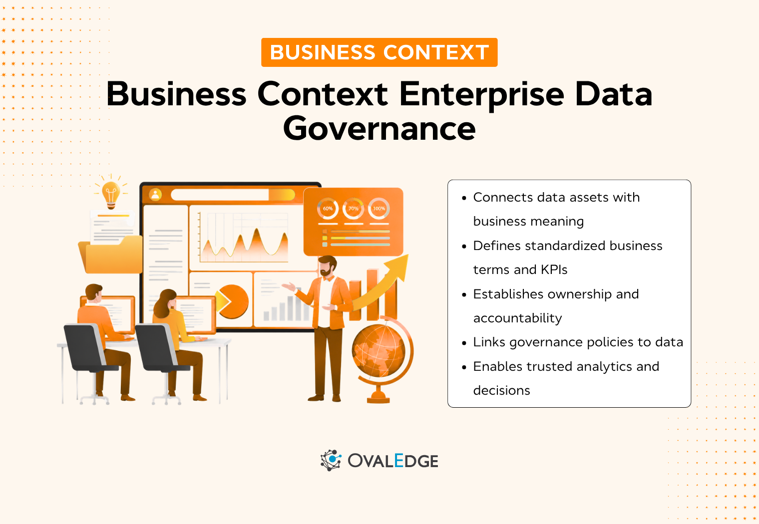 Business Context in Enterprise Data Governance: From Trusted Data to AI