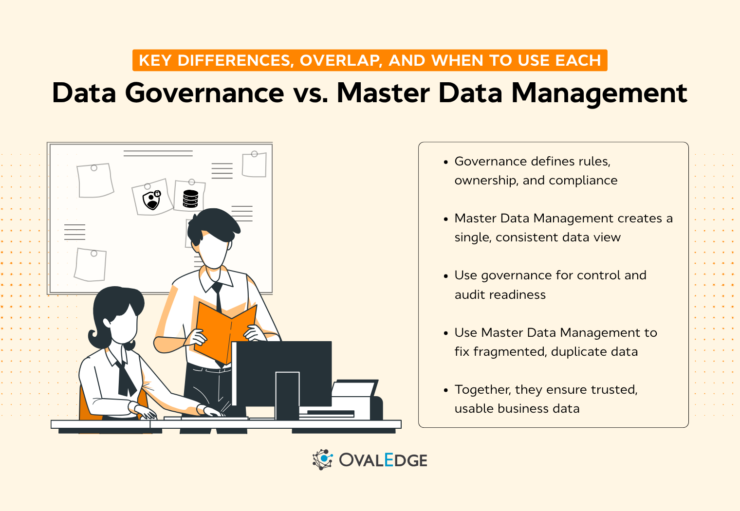 Master data management and data governance: Differences, Overlap, and Tools