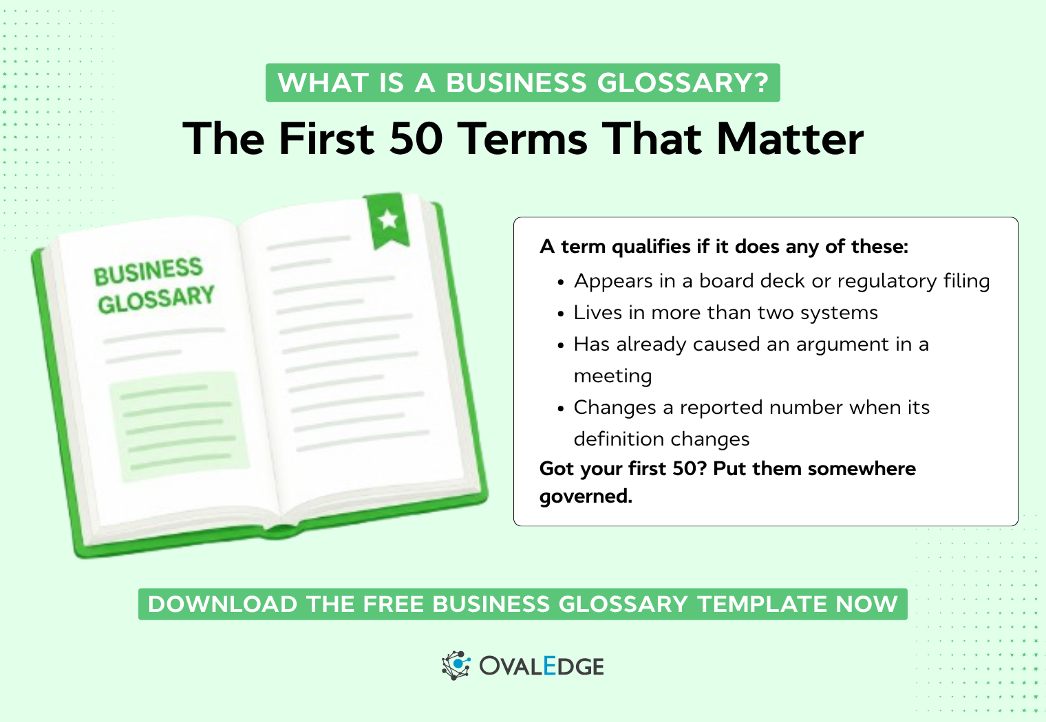 Business Glossary in 2026: 9-Step Build + Free Template 