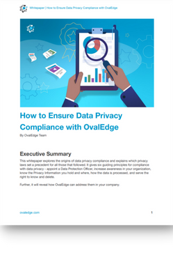 How to ensure data privacy compliance with OvalEdge