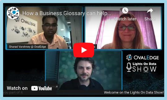 Webinar image on How a Business Glossary can help with Data Literacy