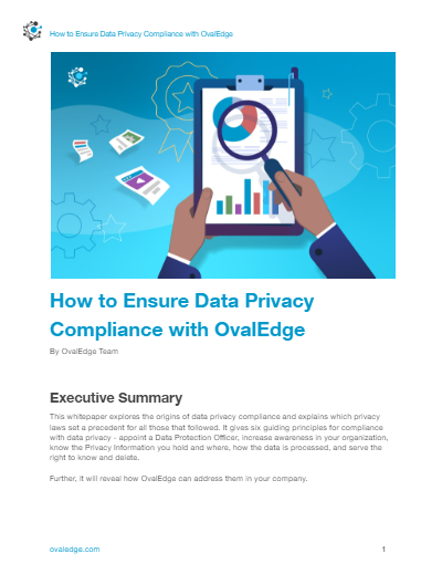 How to ensure data privacy compliance with OvalEdge